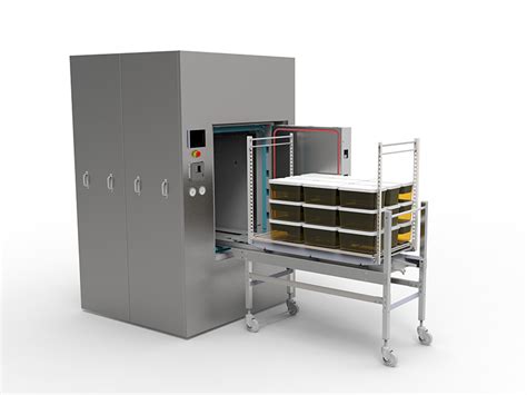 left media in the autoclave|autoclave carts.